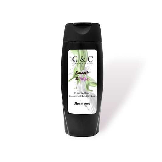 Best Shampoo for Silky Hair – Glam & Curious Smooth & Silky Shampoo for Soft, Shiny, and Healthy Locks