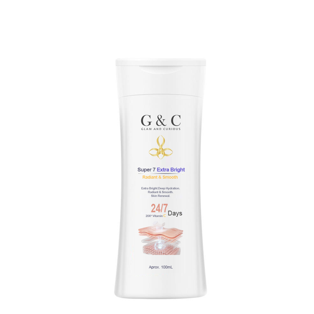 Glam & Curious | Smooth and Radiant body lotion enriched with Vitamin C for a vibrant glow - Glam & Curious
