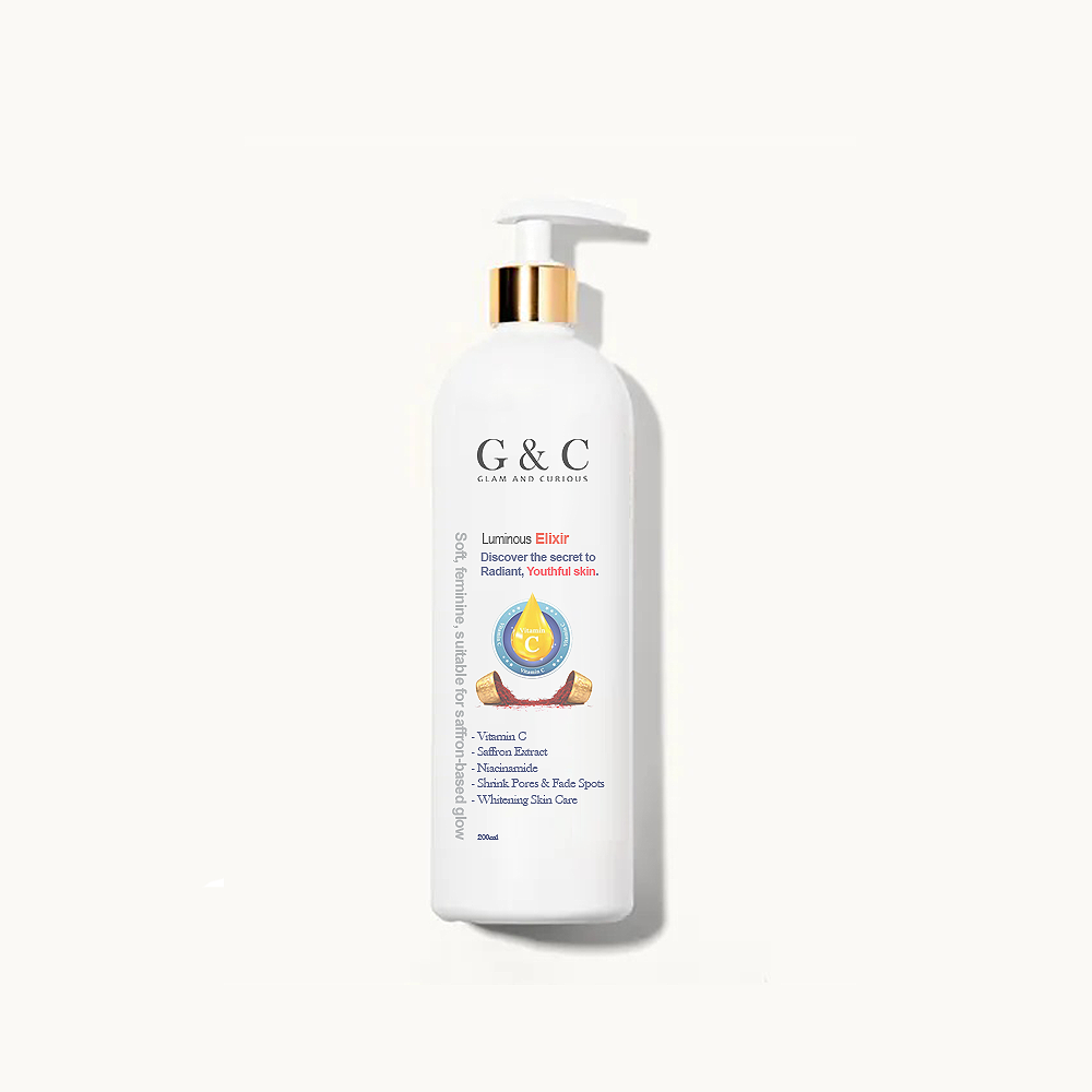 Luminous Elixir Body Cream – Brightening & Hydrating with Vitamin C + Saffron - Glam & Curious