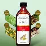 Herbal Hair Regrowth Oil – Natural Anti-Hair Loss Treatment for Men & Women - Glam & Curious