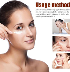 Milia & Milk Spots Remover Eye Cream | Dark Circles Lightening, Fine Lines Smoothing, Lifting & Moisturizing Eye Serum – For All Skin Types, Anti-Aging & Milia Treatment | Glam & Curious - Glam & Curious
