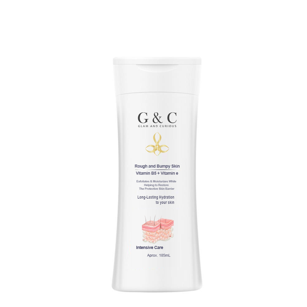 Glam & Curious | Moisturising & Restore Hydrating Lotion for Rough and Bumpy Skin - Glam & Curious