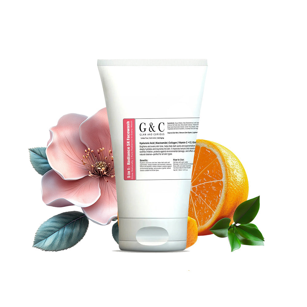 Radiance 5X Whitening Face Wash (Sulfate-Free) - Glam & Curious