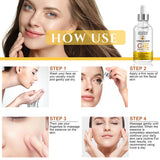 Vitamin C+E ferulic serum wrinkle dark spot removal - Glam & Curious