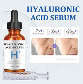 Hyaluronic Acid 2% Serum with Vitamin B & C – Hydrating & Skin Tightening Formula - Glam & Curious
