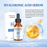 Hyaluronic Acid 2% Serum with Vitamin B & C – Hydrating & Skin Tightening Formula - Glam & Curious