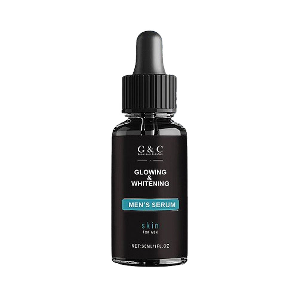 Men’s Whitening & Brightening Serum – Boosts Glow & Skin Elasticity - Glam & Curious