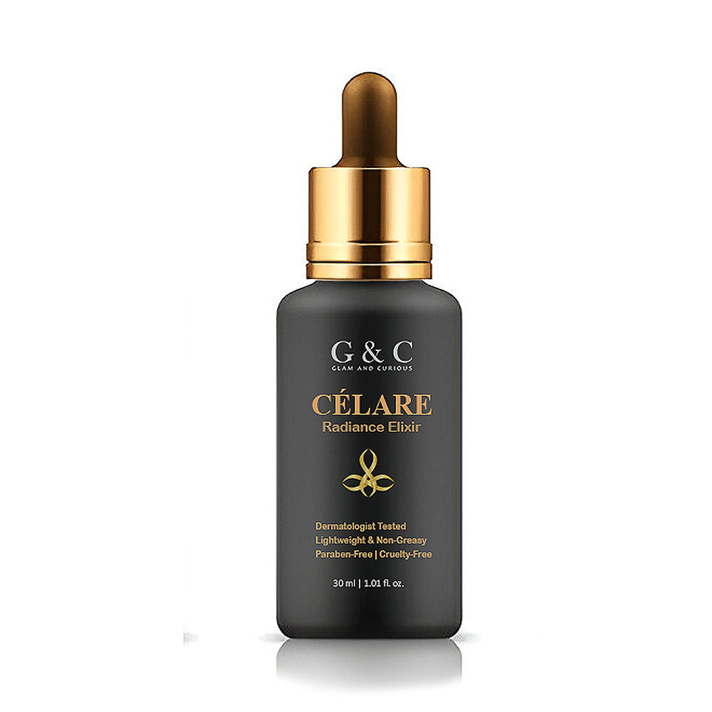 CÉLARE Radiance Elixir – Brightening & Glow Booster Serum - Glam & Curious