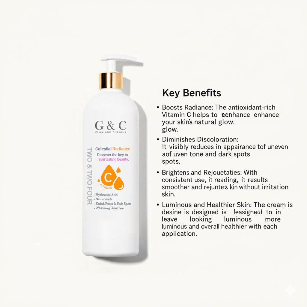 Glam & Curious | Radiant Glow Body Cream with Alpha Arbutin & Vitamin C - Glam & Curious