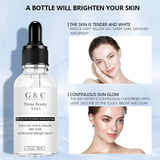 5X Whitening & Anti-Aging Face Serum with Hyaluronic Acid & Niacinamide – Fade Spots, Shrink Pores, Brighten Skin - Glam & Curious