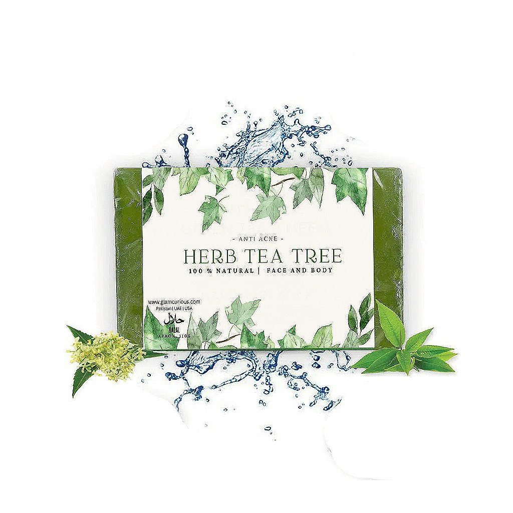 Tea Tree Infused Anti-Acne Soap | Face & Body Cleanser for Oily & Acne-Prone Skin - Glam & Curious