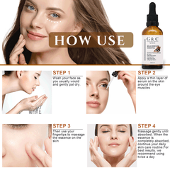 Milia Removal Essential Eye Serum Get rid of particles around the eyes, Fade dark circles Firming Fade fine lines Lifting Eye Serum - Glam & Curious
