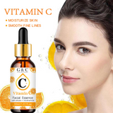 10% Vitamin C Brightening & Firming Serum with Hyaluronic Acid – Hydrates & Revives Dull Skin - Glam & Curious