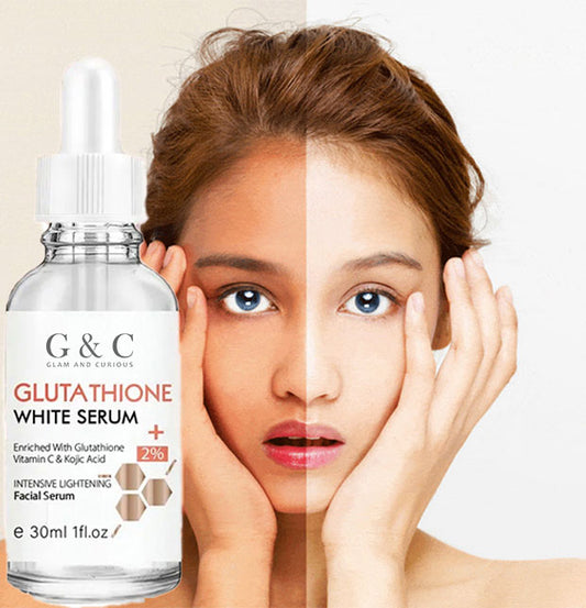 Glutathione Whitening & Glowing Serum, Remove Dark Spots, Lightening Melanin, Melasma Treatment,  Improve Dull Skin,  Anti-aging Skin Care