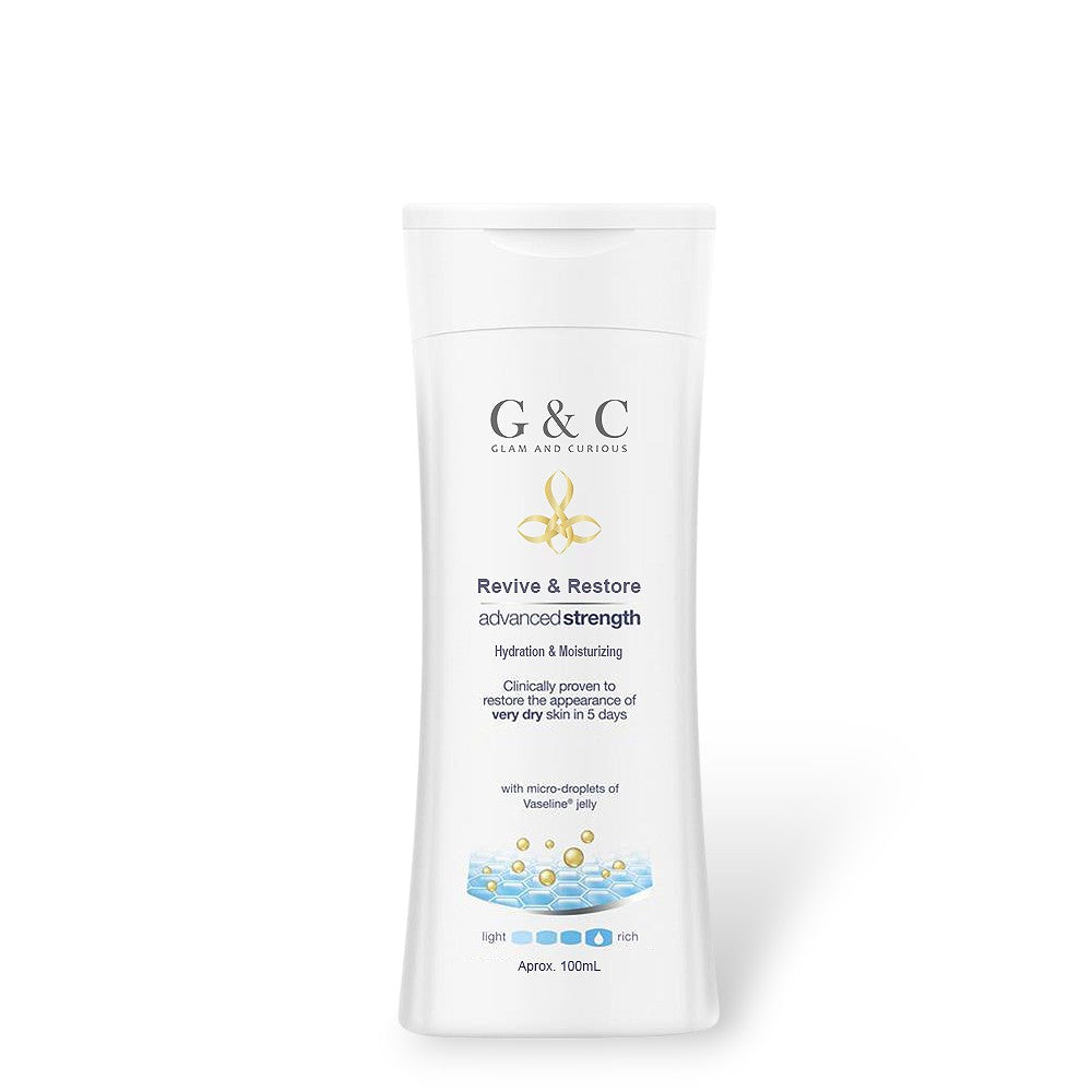 Glam & Curious | Deep Hydration & Moisturizing Lotion, Whitening and Brightening for Rough Skin - Glam & Curious