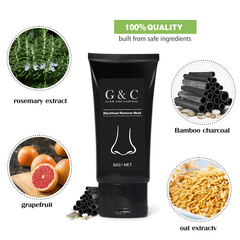 Blackhead Remover Face Mask Oil-Control Nose Black Dots Mask Acne Deep Cleansing Beauty Cosmetics for Women Skin Care