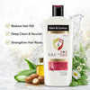 Glam & Curious 2-in-1 anti hair fall shampoo and conditioner for strong, nourished, and repaired hair with root care benefits.
