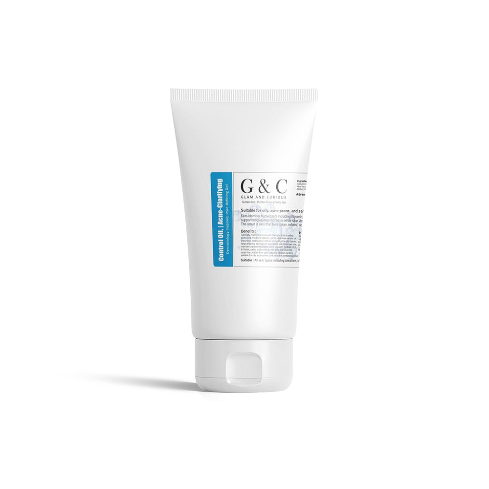 Acne Control Bundle – Salicylic Gel Cleanser & Oil Clear Face Wash | Glam & Curious - Glam & Curious