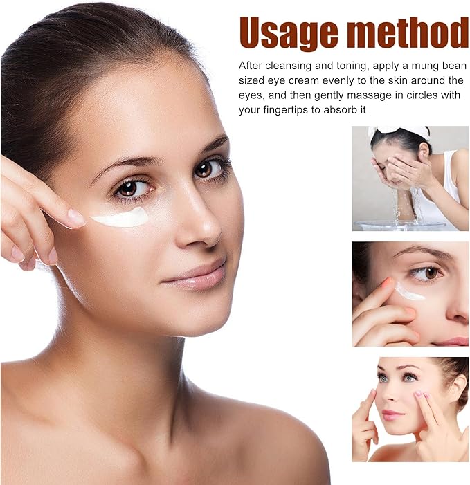 Milia & Milk Spots Remover Eye Cream | Dark Circles Lightening, Fine Lines Smoothing, Lifting & Moisturizing Eye Serum – For All Skin Types, Anti-Aging & Milia Treatment | Glam & Curious - Glam & Curious