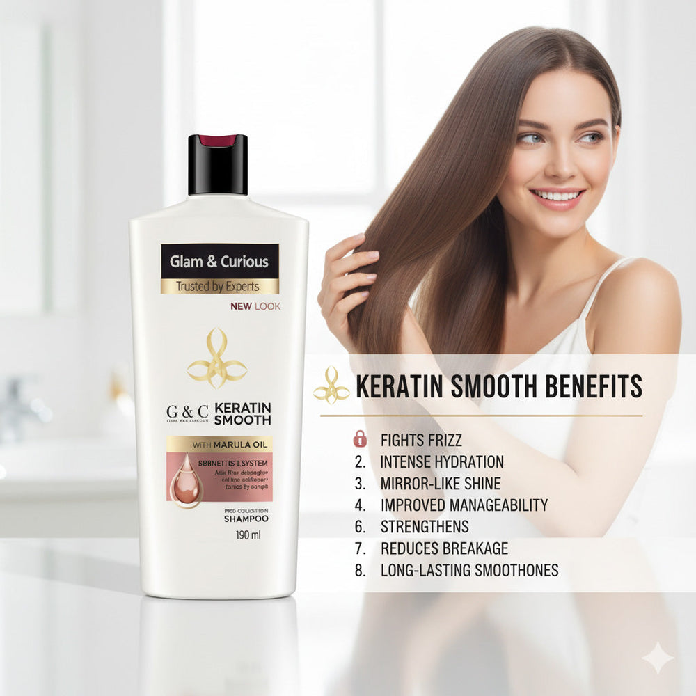 Keratin Shampoo - Glam & Curious