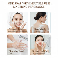 Moisturizing Soap  | Deep Cleaning, Skin Nourishing & Hydrating Body & Face Soap - Glam & Curious