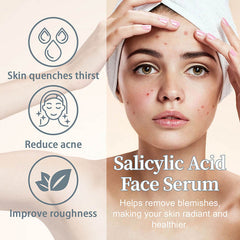 Salicylic Acid Serum for Anti Acne Face Serum, Acne Treatment, Repair dark Spots Scar Moisturizing, Oil Control Shrink