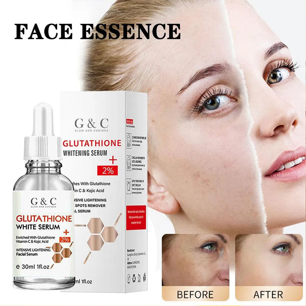 Glutathione Whitening Serum – Dark Spot Remover & Melasma Treatment - Glam & Curious