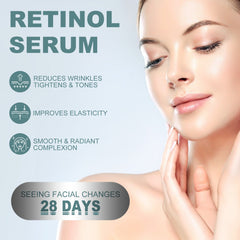 Retinol Whitening Serum Reduce Blemishes Dark Spot Wrinkle Removal Lighten Pigmentation Brightening Hydrating Anti Aging Essence