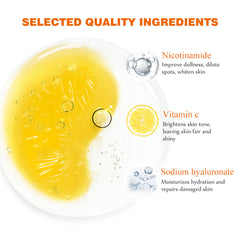 20% Vitamin C Face Brightening + Firm Serum, Skin Hyaluronic Acid Moisturizing Essence Improve Dullness Care