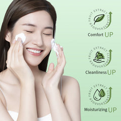 Rice Extract Betaine Moisturize Deep Cleaning Face Wash Skin Purifying Soothing Hydrating Facial Cleanser