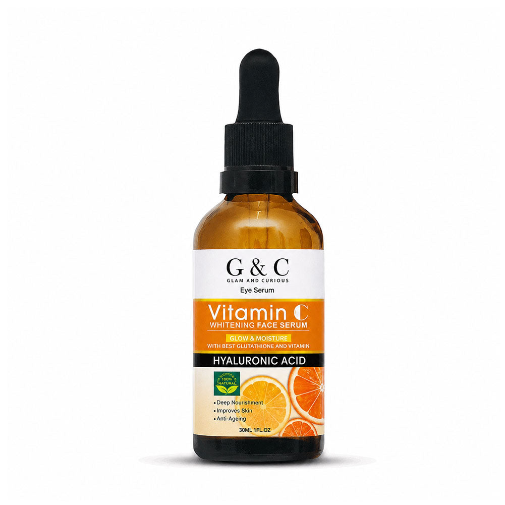 Vitamin C Serum for Glowing Skin – 2% Vitamin C Lightweight, Non-Irritating Formula with Hyaluronic Acid